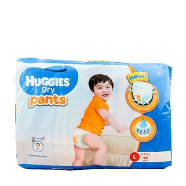huggies pants large